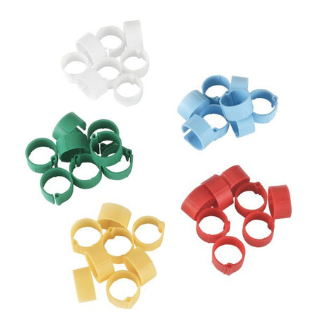Produkte Kunststoffclip 12mm gemischte Farben 5x 20 Stück im Blister
