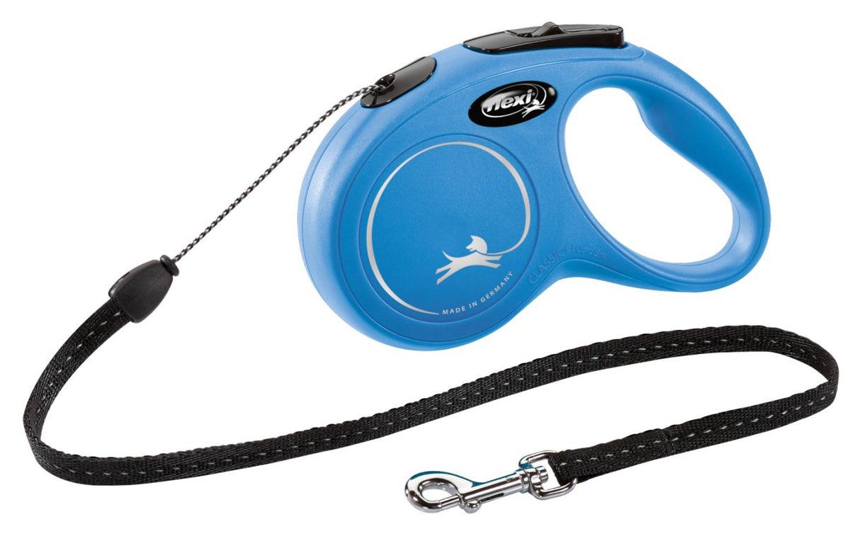 Flexi Products Retractable Line New Classic Cord Blue S 5 Meter bis 12 kg