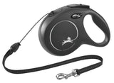 Flexi Products Retractable Line New Classic Cord Schwarz m 8 Meter bis 20 kg