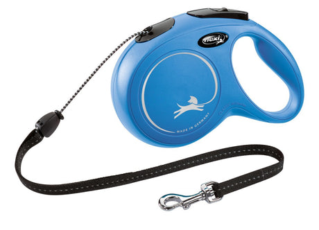 Produkte Flexi Retractable Line New Classic Cord Blau m 8 Meter bis 20 kg
