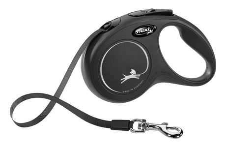 Flexi Products Retractable Line New Classic Reifen schwarz 5 Meter bis 15 kg