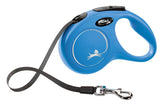 Flexi Products Retractable Line New Classic Reifen, blau, 5 Meter bis 15 kg