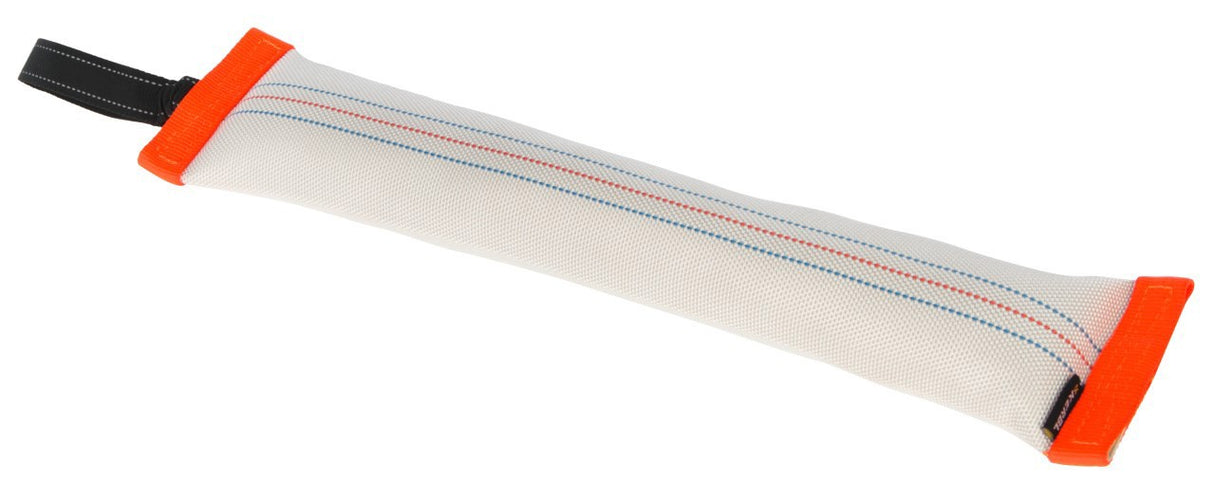 Trainingspuppe mit Schlaufe weiß-orange 30 x 85 cm