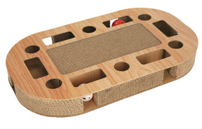 Produkte Katzenkratzbrett Ovalo 52 x 31 x 8,5 cm mit Katzenminze