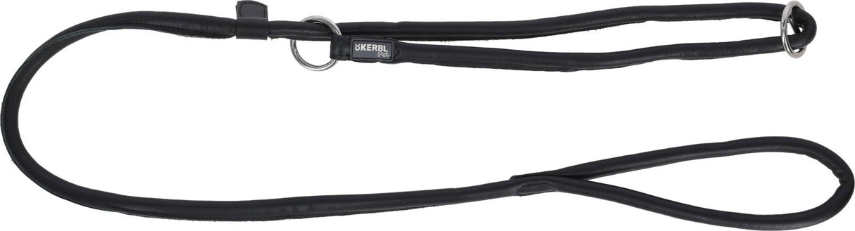 Rindsleder Slipline Roma 170 cm 8 mm schwarz