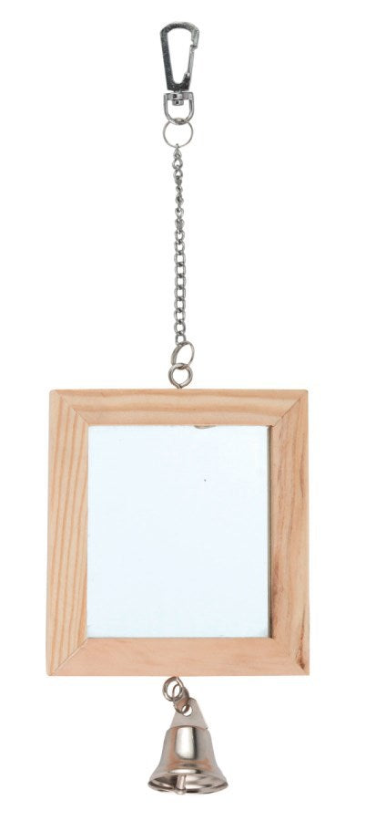 Kerbl-Produkte Doppelspiegel L 8,5 x B 9,5 cm mit Glocke