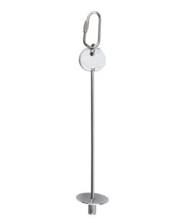Kerbl Obsthalter aus Metall 20cm für Nagetiere
