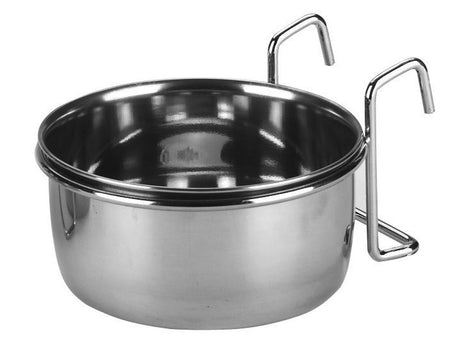 Produkte Edelstahlbehälter 600 ml 12 cm mit Halterung