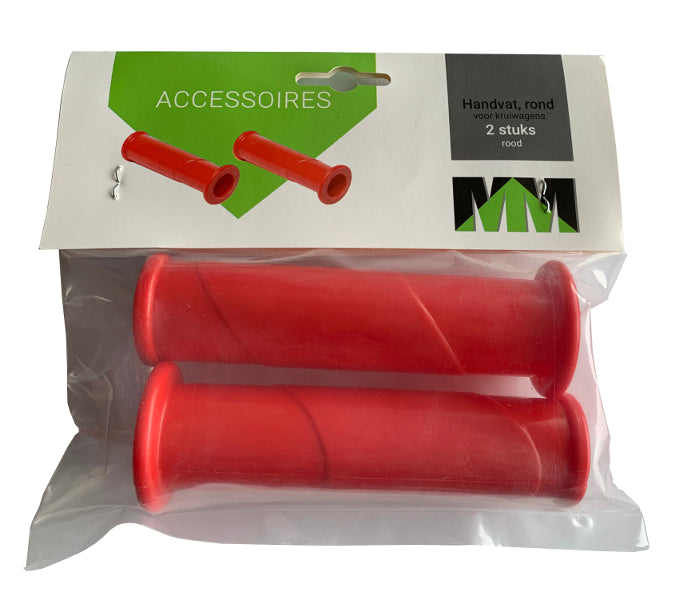 Mm Produkte Griff rund rot 2 Stück