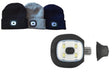 Producten commandomuts gebreid uni kleur met led lamp oplaadbaar