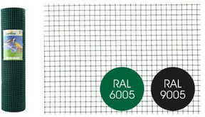 Giardino-Produkte Netz verschweißt schwarz 12 7 1 10 1 51m x 25m