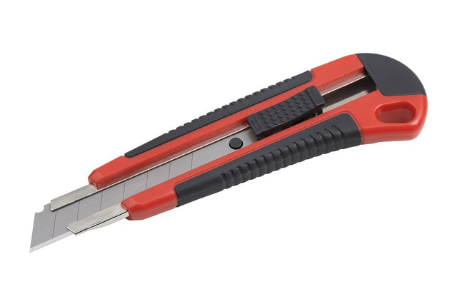 Produkte Abbrechmesser, Kunststoff-Metallführung, weicher Griff, 18 mm