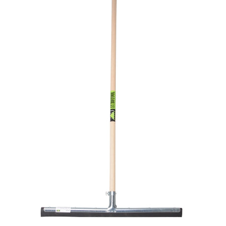 Mm eurotool Produkte Bodenwischer Metall 55 cm schwarzer Gummi mm plus Griff 150 cm