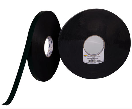 Doppelseitiges Montageband von Hpx Products, schwarz, 19 mm x 50 m