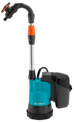 Gardena Produkte Akku Regentonnenpumpe 2000 2 18V P4A Set