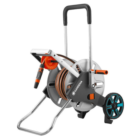 Gardena Produkte Aquaroll M Easy Metall-Schlauchwagen-Set