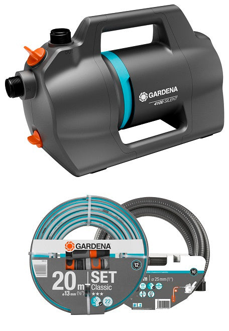 Gardena Produkte Bewässerungspumpe 4100 Silent Set