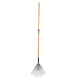 Mm eurotool producten gazonhark mm prof 20tds rond met steel 160cm