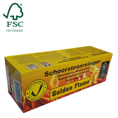 Schornsteinreinigerprodukte mit FSC-Feuerversicherung