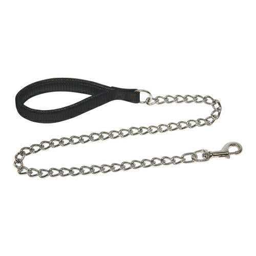 Abi Hundekettenleine Miami Plus 4mm schwarz