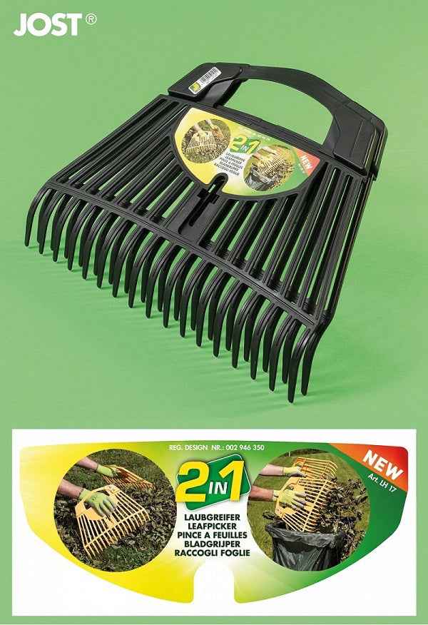 Mm Eurotool Products Blattgreifer-Set 2 in 1 PP schwarz