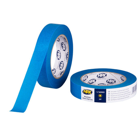 Hpx Products Abdeckband, Abdeckband, UV-blau, 25 mm x 50 m