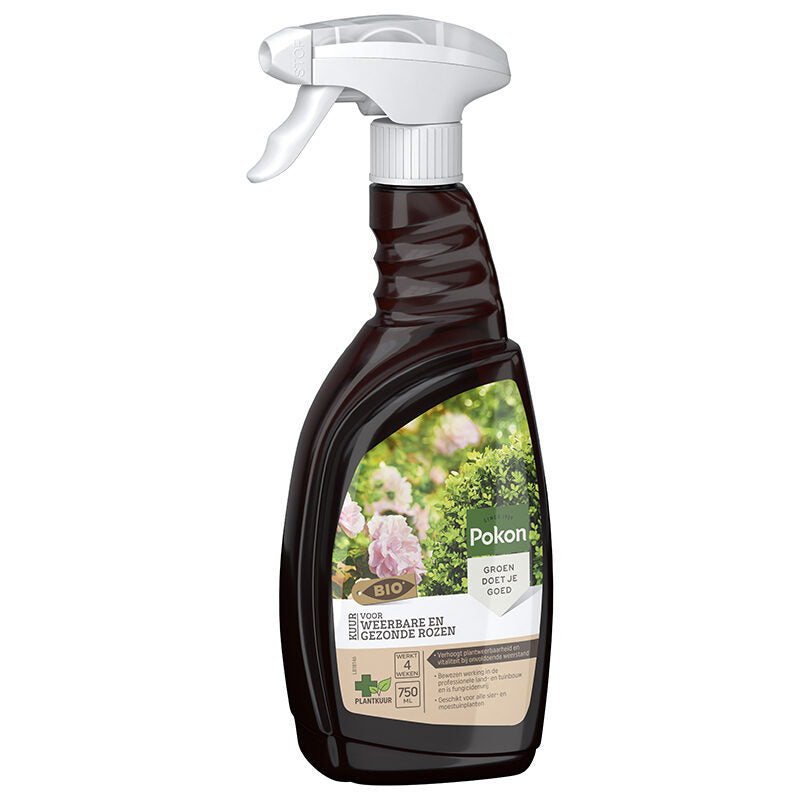 Pokon Products Bio-Behandlung für widerstandsfähige und gesunde Rosen, Spray 750 ml