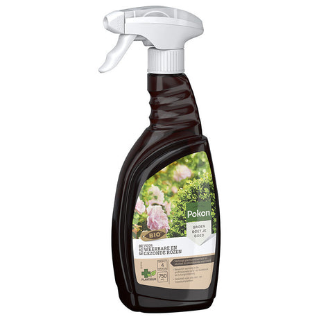 Pokon Products Bio-Behandlung für widerstandsfähige und gesunde Rosen, Spray 750 ml