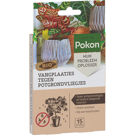 Pokon Products Bio-Klebefallen gegen Blumenerdefliegen 15 Stk
