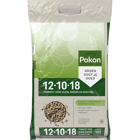 Pokon-Produkte Gartendünger 12 10 18 6 75 kg organisches Mineral