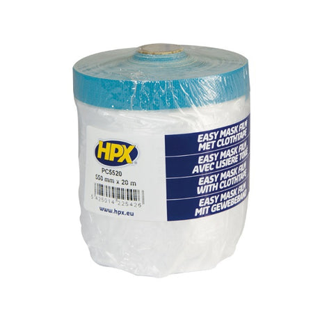 Statische Abdeckfolie von HPX Products plus Abdeckband, 55 cm x 20 m