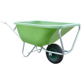 Fort Products Schubkarre F S 200l grün verzinkte Basis 1 Rad