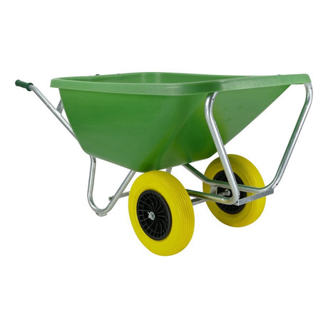 Fort Products Schubkarre F S 200l grün, Lieferung mit 2 NML-Rädern