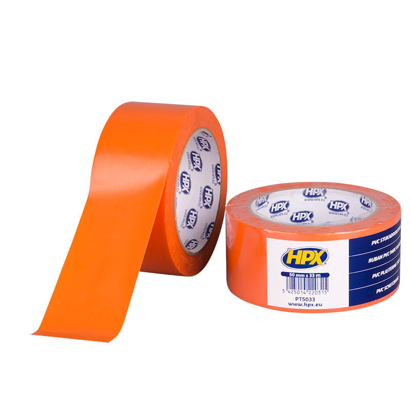 Hpx PVC-Schutzband | orange | 50 mm x 33 m – pt5033 – pt5033