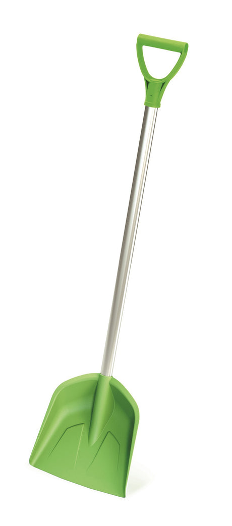 Mm Eurotool Produkte Kinder-Schneeschaufel grün mm kompletter Aluminium-Stahl-D-Griff