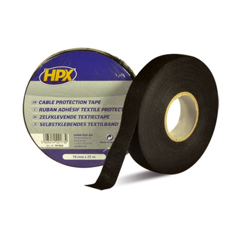 Hpx Products Kabelschutzband schwarz 19 mm 25 mtr