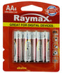 Raymax Produkte Batterie Penlite Alkaline LR6 AA x4 Stk
