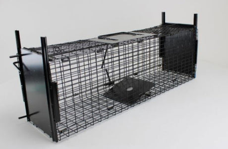 NGK-Produkte Vaooi Durchgangsfalle 60 cm schwarz 2 Eingänge 60 x 18 x 20 cm