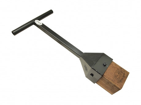 Der Stößel aus weißem Holzblock ist 840 mm groß