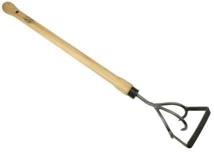 Der Kombi-Grubber von White Products mit Eschenknopfstiel 480 mm, entweißt