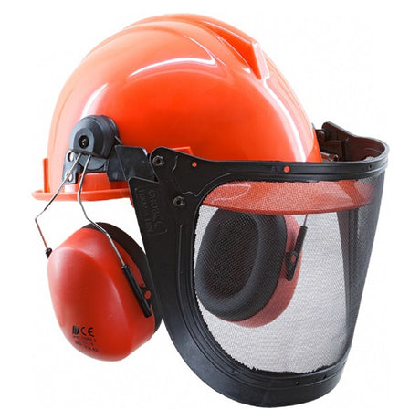 Produkte Forstset Helm Visier Ohrenschützer