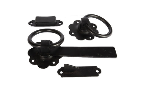 Waelbers Produkte Ringtorschloss 178 mm schwarz