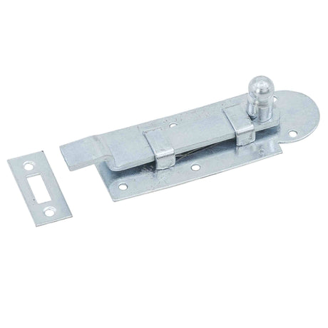 Waelbers-Produkte Schieber mit Biegung 80 mm blau verzinkt