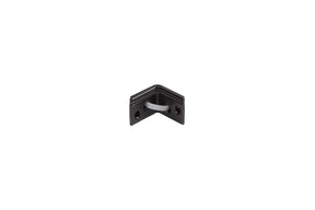 Waelbers Produkte Stuhlecke 25 mm p 4 Stück KVP schwarz