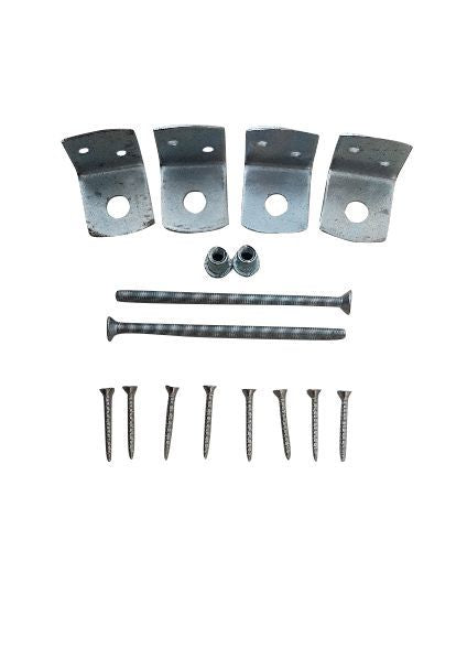 Waelbers Produkte Unibeschläge Set Bolzen L 100mm plus Schrauben verzinkt