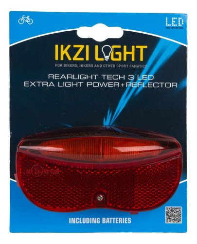 Ikzilight Hecklicht Batterie auf 3X -50 mm auf Karte