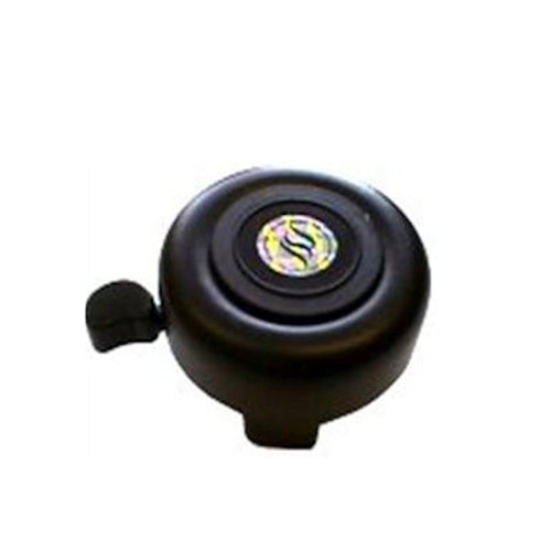 Nicht falsch mit Glocke ø55 mm Aluminium-Nylon-Klöppelaufsatz, schwarz