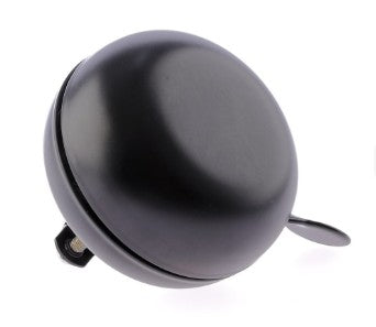 Bike Bell Ding-dong-Stahl 80 mm schwarz