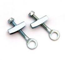 Kettenteil. Kettenspanner 60mm U-Kappe p. eingestellt