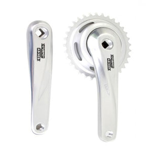 Sunrace Cranket 33T, Kurbellänge 170 mm. Silber, Aluminium, spiellos